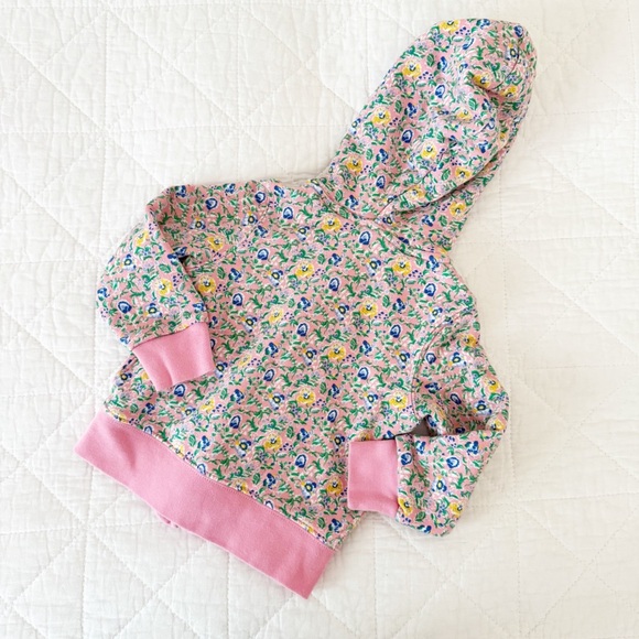 Polo by Ralph Lauren Kids Pink Floral Hoodie Sweatshirt 2T - Picture 4 of 4